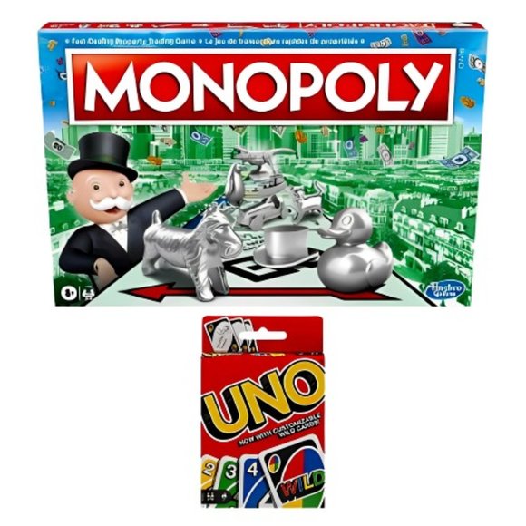 "Monopoly & UNO Games Bundle Set"⬇️NWT - Picture 2 of 9